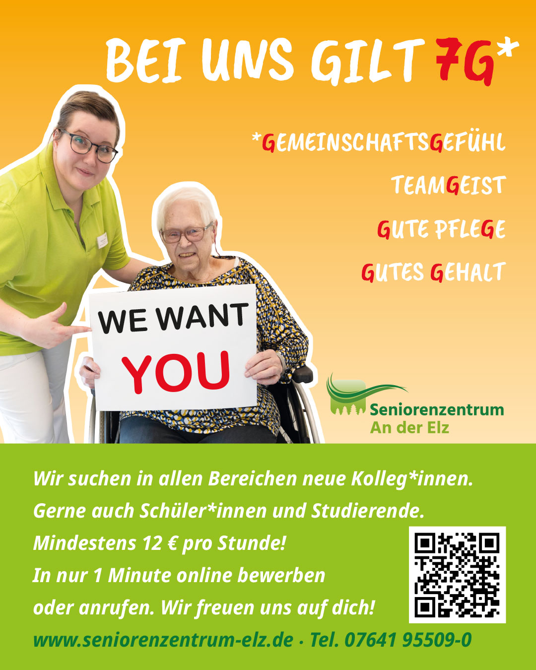Bei uns gilt 7G