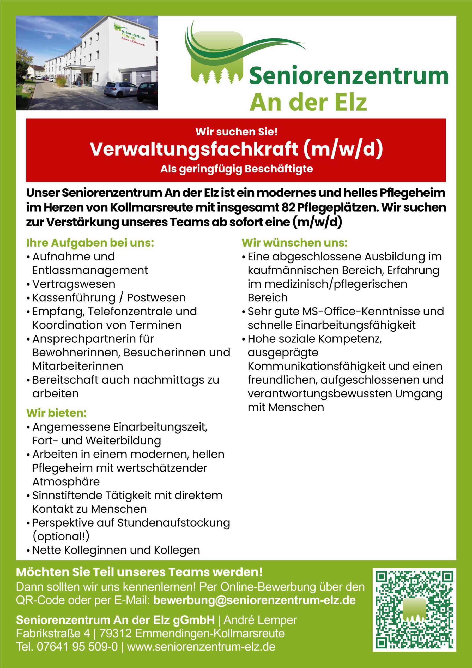 Stellenanzeige Verwaltung 2026-03 Stellenanzeige Verwaltung 2026-03